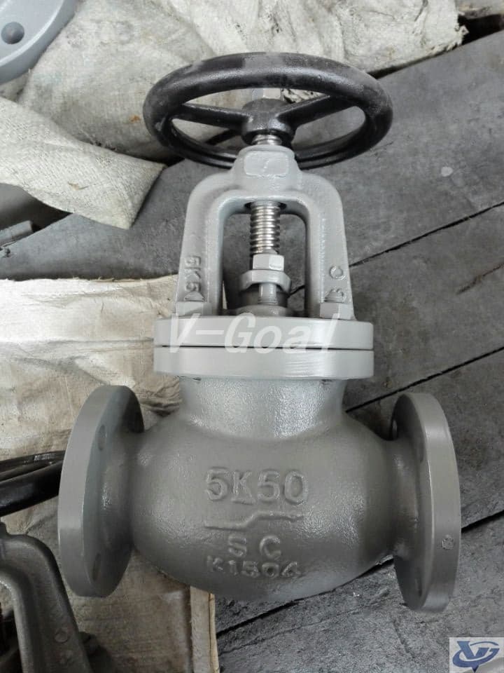 JIS Marine valve_ Cast Steel Globe valve